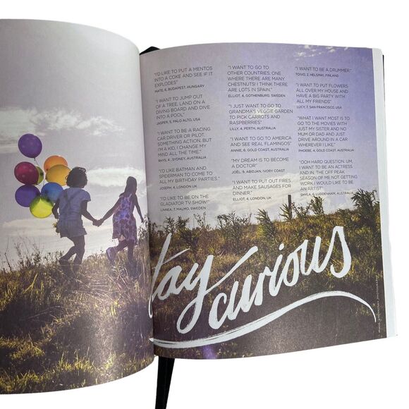 Travel Planner Hardcover Journal Book Axel & Ash My Bucket List Fill-In Dreams - Picture 11 of 15